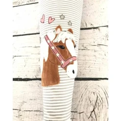 Mädchen Schultüte Pferd Lulu aus Stoff personalisiert 70 cm