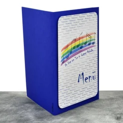 Menükarte Kommunion – Du bist ein Ton in Gottes Melodie (2)