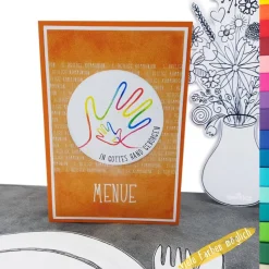 Menükarte Kommunion 