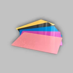 Metallvisitenkarten - Personalisiertes Design in fünf edlen Farben! Individuelle Spielkarte, Goldkarte oder Visitenkarte