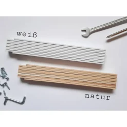 Meterstab mit Spruch "Wenn Papa es nicht reparieren kann, sind wir am Arsch!" - Papa Meterstab Vatertag