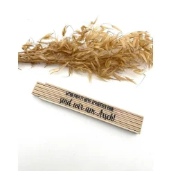 Meterstab mit Spruch 