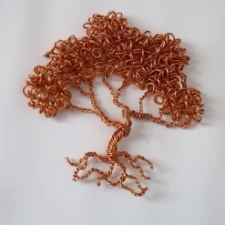 Mini Drahtbaum Geschenk – Personalisierter Lebensbaum im 3D Bilderrahmen zur Hochzeit & Jubiläum