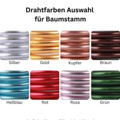 Mini Drahtbaum Geschenk/ Bester Opa der Welt/ Personalisierter Bilderrahmen / Lebensbaum /Geschenkidee Opa