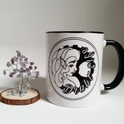 Mini Glücksbaum im Zeichen des Schützen - Kleiner Drahtbaum mit Edelsteinen Splittern - Sternzeichenbaum