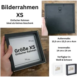 Mini Knopfbaum Geschenk / Valentinstag / Personalisierter Bilderrahmen / Lebensbaum/ Geschenkidee