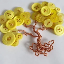 Mini Knopfbaum Geschenk/ Muttertag/ Personalisierter Bilderrahmen / Lebensbaum /Geschenkidee Mama