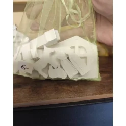 Mini Krippe mit Organzasäckchen