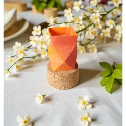 Mini Laterne Wichtellaterne Waldorf Art Zwergenlaterne für Jahreszeitentisch & Wichtelgarten