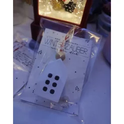 Mini Lichthäuser aus Raysin - Dekohäuschen mit Ballonlicht