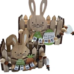 Mini Osterkorb Osternest Osterkiste mit Namen Junge oder Mädchen Tischdekoration