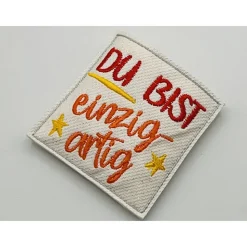 Mini Schokohülle / Geschenkidee / Gestickt / z.B. für Geldgeschenk