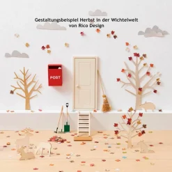 Miniatur Besen 14 cm | Zubehör Wichteltür | Wichtelwelt Minibesen