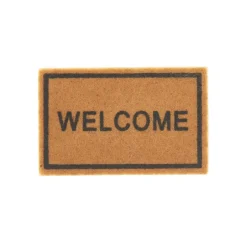 Miniatur Fußmatte 6 x 4 cm | Zubehör Wichteltür | Miniwelten