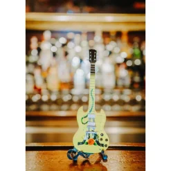 Miniatur Gitarre, Mini Gitarre, Deko Gitarre, Miniatur Gitarren, Deko Gitarren, Mini Gitarren, Puppen Gitarren, handgema