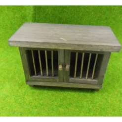 Miniatur Hasen und Hasenstall – Osterdeko & Bastelzubehör für Feengarten & Puppenhaus