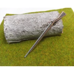 Miniatur Jagdgewehr aus Metall – Deko-Gewehr für Puppenhaus, Krippenbau & Bastelarbeiten