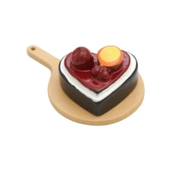 Miniatur Kuchen Herz | Zubehör Wichteltür