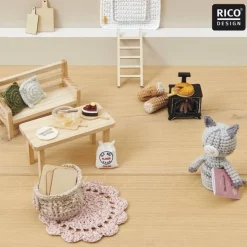 Miniatur Kuchen Set 6-teilig | Zubehör Wichteltür
