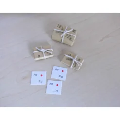 Miniatur Pakete & Postkarten – Deko für Puppenhaus, Wichteltür & Basteln