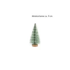 Miniaturtanne grün 9 cm | Zubehör Miniwelten | Wichteltür