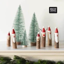 Miniaturtanne grün 9 cm | Zubehör Miniwelten | Wichteltür