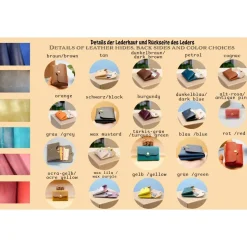 Minimalistische Portemonnaie für Damen. Leder Geldbeutel. Schlanke Brieftasche. Leder Etui. Geschenk für ihn.