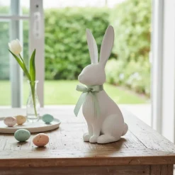 Minimalistischer Osterhase als Osterdekoidee