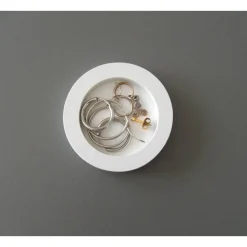 Mini-Ring-Schale für Ringe und Kleinzeug, weiß