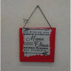 Mini-Schild zum Muttertag