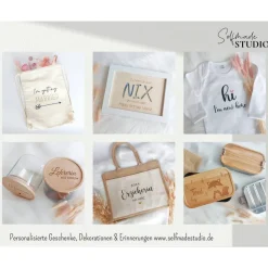 Ministempelset Weihnachtsbaum | 3 Stempel mit 12mm Durchmesser | Holzstempel Weihnachten / Advent