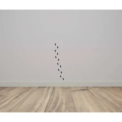 Ministempelset Wichtelschuhe | 3 Stempel mit 12mm Durchmesser | Holzstempel Weihnachten Advent | Wichtel Fußspuren Fußab