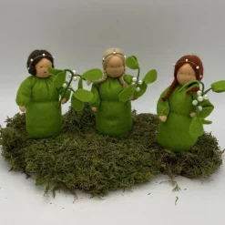 Mistel - Jahreszeitentisch  - Winter - Blumenkinder - Weihnachtsdeko