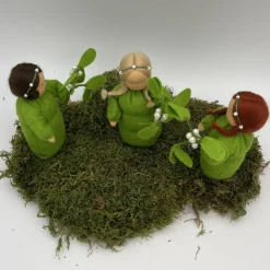 Mistel - Jahreszeitentisch  - Winter - Blumenkinder - Weihnachtsdeko