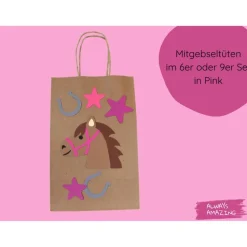 Mitgebseltüten Pferd Bastelset | Pferde basteln | Geschenktüten basteln | Pferde Kindergeburtstag | Pferdeparty
