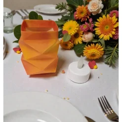 Mittelgroße Laterne Windlicht – Handgefertigt nach Waldorf Art für den Jahreszeitentisch