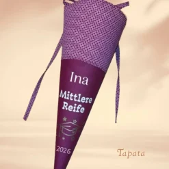 Mittlere Reife Realschulabschluss Schultüte - Mittlere Reife 2026 ZIegelrot