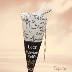 Mittlere Reife Realschulabschluss Schultüte - Mittlere Reife 2026 Mathe weiß