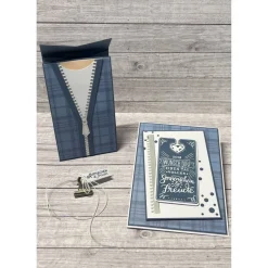 Männer Geschenkset Karte & Verpackung Grußkarte Glückwunschkarte Geschenkverpackung Geburtstag Vatertag Papa Männerkarte