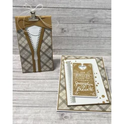 Männer Geschenkset Karte & Verpackung Grußkarte Glückwunschkarte Geschenkverpackung Geburtstag Vatertag Papa Männerkarte