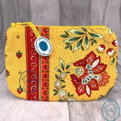 Münzportemonnaie // kleines Portemonnaie // Börse // Blumenmuster