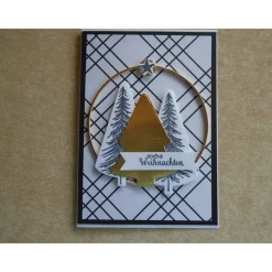 Moderne Weihnachtskarte Weihnachtskarten Weihnachten Weihnachtsgrüsse Weihnachten Handarbeit