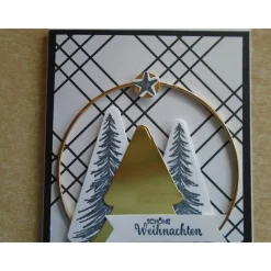 Moderne Weihnachtskarte Weihnachtskarten Weihnachten Weihnachtsgrüsse Weihnachten Handarbeit