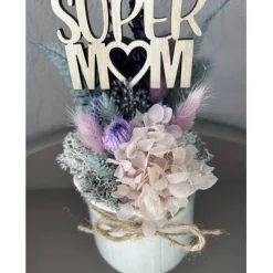 modernes Muttertags Geschenk | Muttertags Gesteck | Trockenblumengesteck