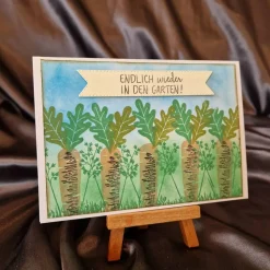 Mohrrüben - Garten - Karte - Gras