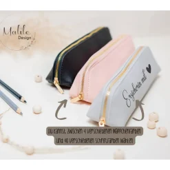 Mäppchen Erzieherin mit Herz I Federmäppchen I Geschenkidee I Geschenk I Schule I Abschiedsgeschenk