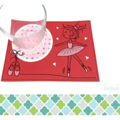 Mugrug, Tassen- oder Kerzenuntersetzer für Balletttänzerinnen