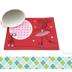 Mugrug, Tassen- oder Kerzenuntersetzer für Balletttänzerinnen