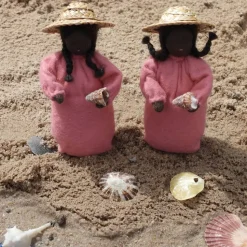 Muschel Kinder - Jahreszeitentisch - Blumenkind - Sommer