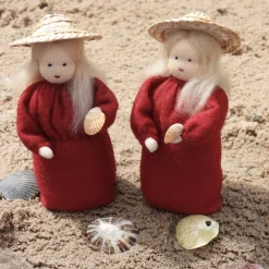 Muschel Kinder - Jahreszeitentisch - Blumenkind - Sommer